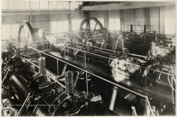 Row of horizontal engines at Jones Station.