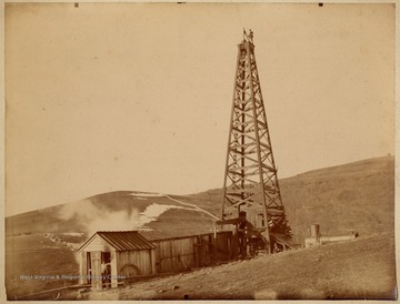 Oil Derrick at Mt. Morris.