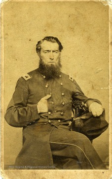 Portrait of Colonel Joseph Snider.  See Wiley's History of Monongalia County, page 531.