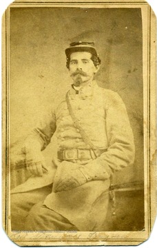 Portrait of Colonel Abraham Spengler. He was the last commander of the Stonewall Brigade.