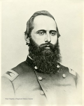 Colonel Francis W. Thompson, of Morgantown 6th W. VA. Cavalry, copied from Lang's Loyal West Virginia.