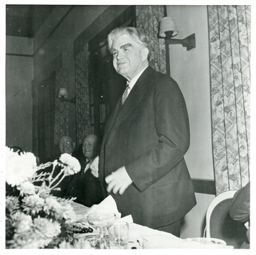 John L. Lewis at a dinner during a Consolidation Coal Co. Inspection Trip.