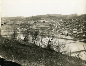 A view of Morgantown, West Virginia and the Monongahela River.