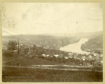 A view of the Monongahela River at Morgantown, West Virginia.