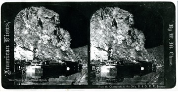 A view of B. & O. R.R. scenery in stereoscopic images.