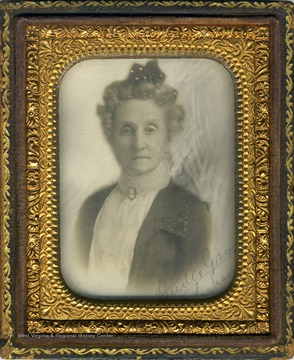 Cased portrait of Mrs. Josephine Neal Robb, "Cousin Jodie", daughter of Daniel R. Neal.