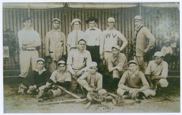 Group portriat of the team in uniform. None are identified.