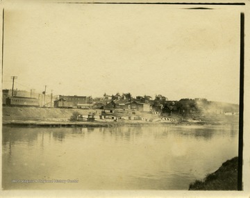 This image is part of the Thompson Family of Canaan Valley Collection. The Thompson family played a large role in the timber industry of Tucker County during the 1800s, and later prospered in the region as farmers, business owners, and prominent members of the Canaan Valley community.View of the Chesapeake and Ohio Canal.