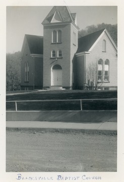 The church was organized in 1849.  The current building was erected in 1908.