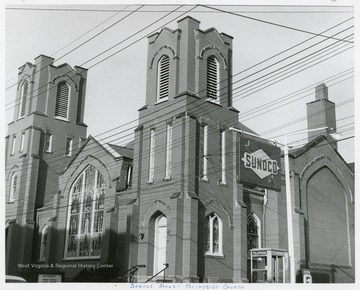 The Methodist Protestant church was organized in 1830 in Morgantown.  The original church building was destroyed by fire, and eventually the church moved to it's current location on Spruce street.