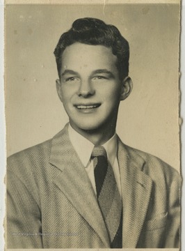 Terra Alta High School student and senior class president James "Jimmy" Parsons poses for his school photo. 