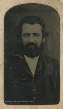 Portrait of Anthony Lightner, who was a private in the 31st Virginia during the Civil War.