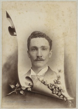 Portrait of a man identified as a Jollife relative. 