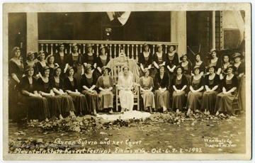 Emily Frances Maxwell was crowned Queen Sylvia of the Mountain State Festival in 1932.