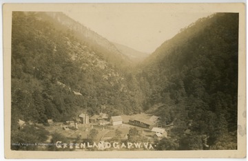 A view of buildings located in Greenland Gap, Grant County, W. Va. 