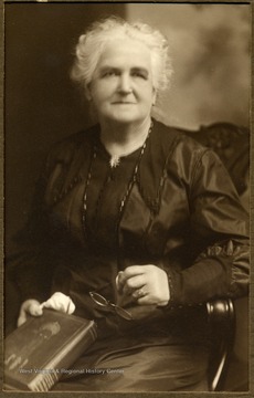 Photo description reads: "Mary A. Kelley, nee Jones. 1847 - 1925"