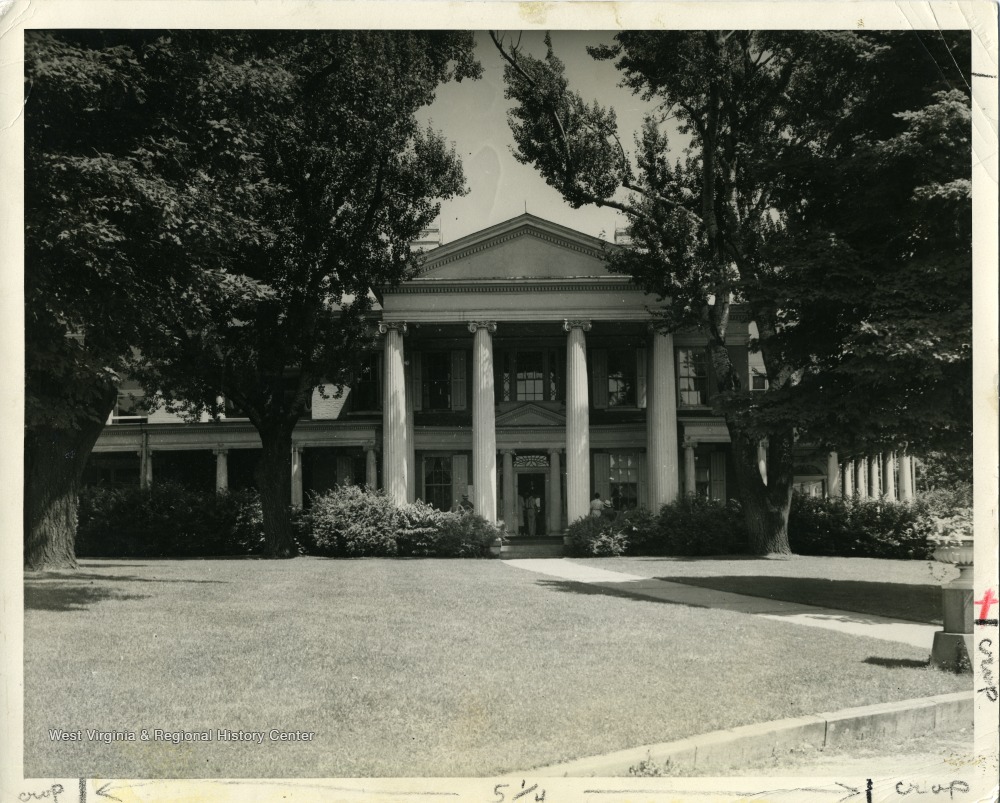 Mansion House, Oglebay Park, Wheeling, W. Va. West Virginia History