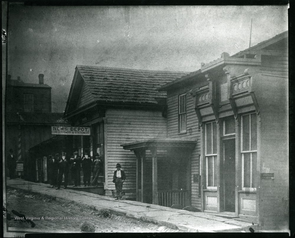 News Depot, Grafton, W. Va. West Virginia History OnView WVU Libraries