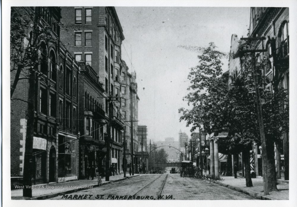 Market Street, Parkersburg, W. Va. - West Virginia History OnView | WVU ...