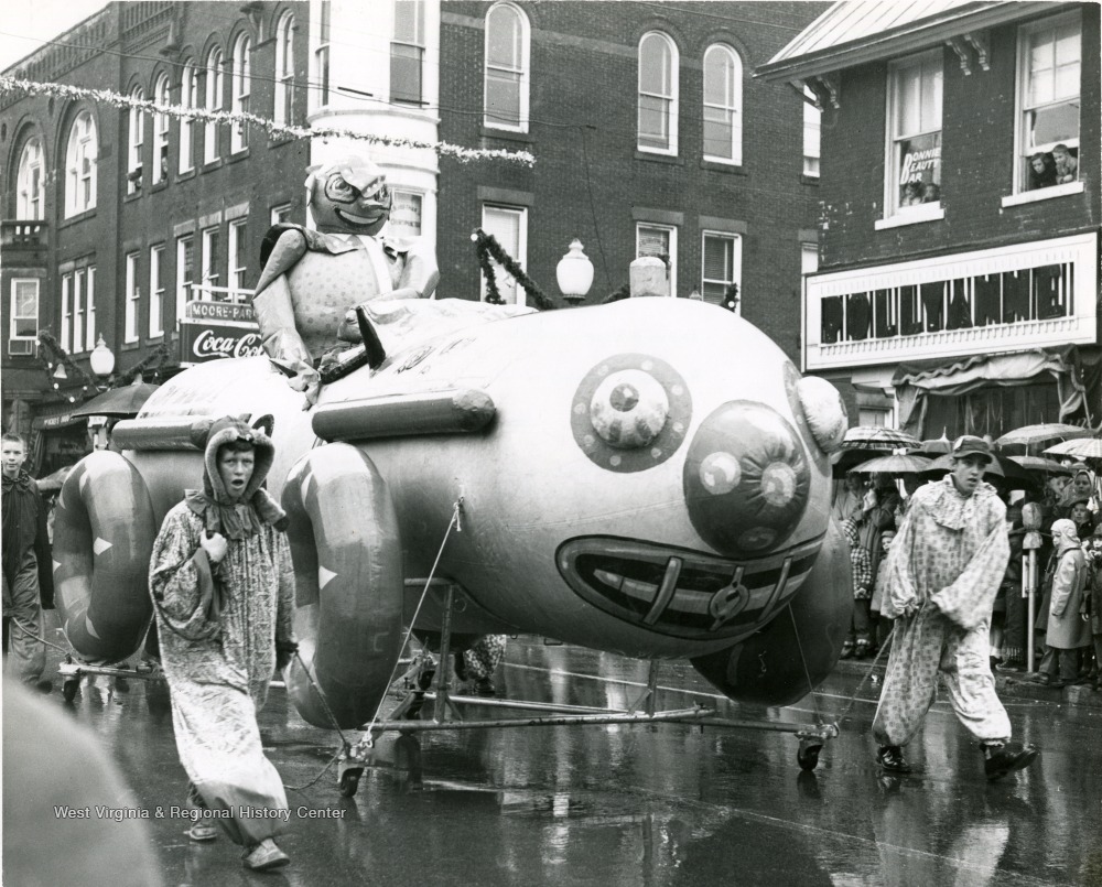 Christmas Parade, W. Va. West Virginia History OnView