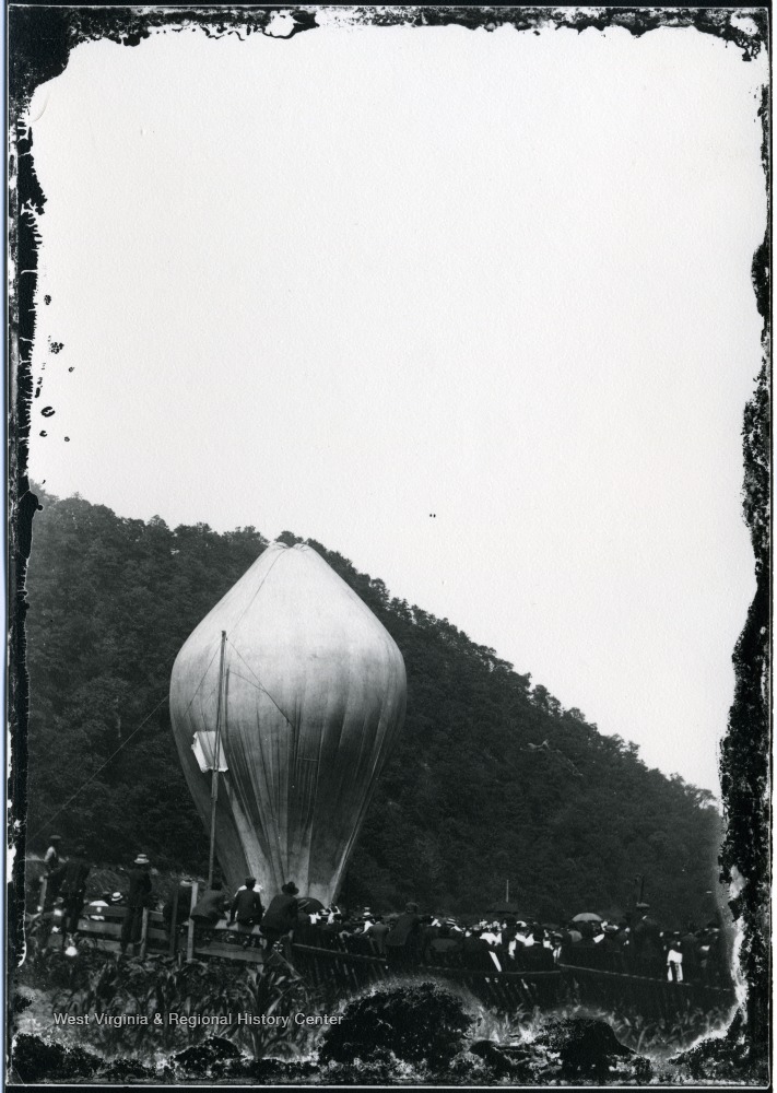 Balloon Ascension, W. Va. West Virginia History OnView