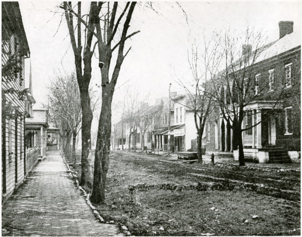 Main Street, Moorefield, W. Va. West Virginia History OnView WVU