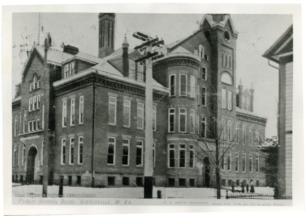 Public School Building, Sistersville, Tyler County, W. Va. - West ...