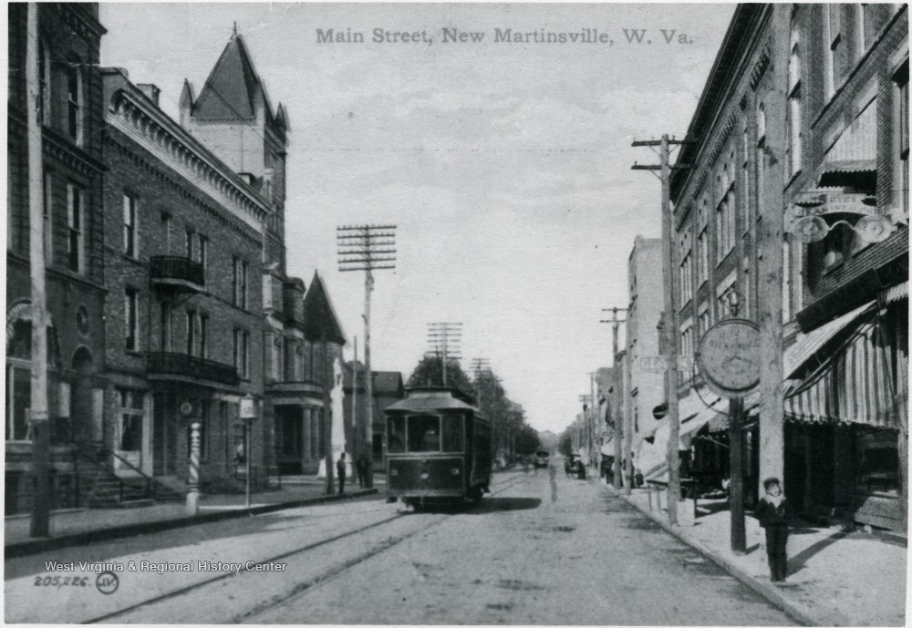 Main Street, New Martinsville, W. Va. - West Virginia History OnView ...