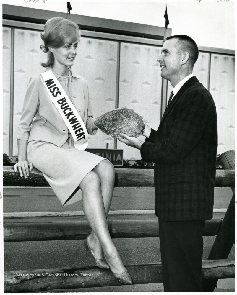 Miss Buckwheat Accepts a Pancake, Preston County, W. Va. - West ...