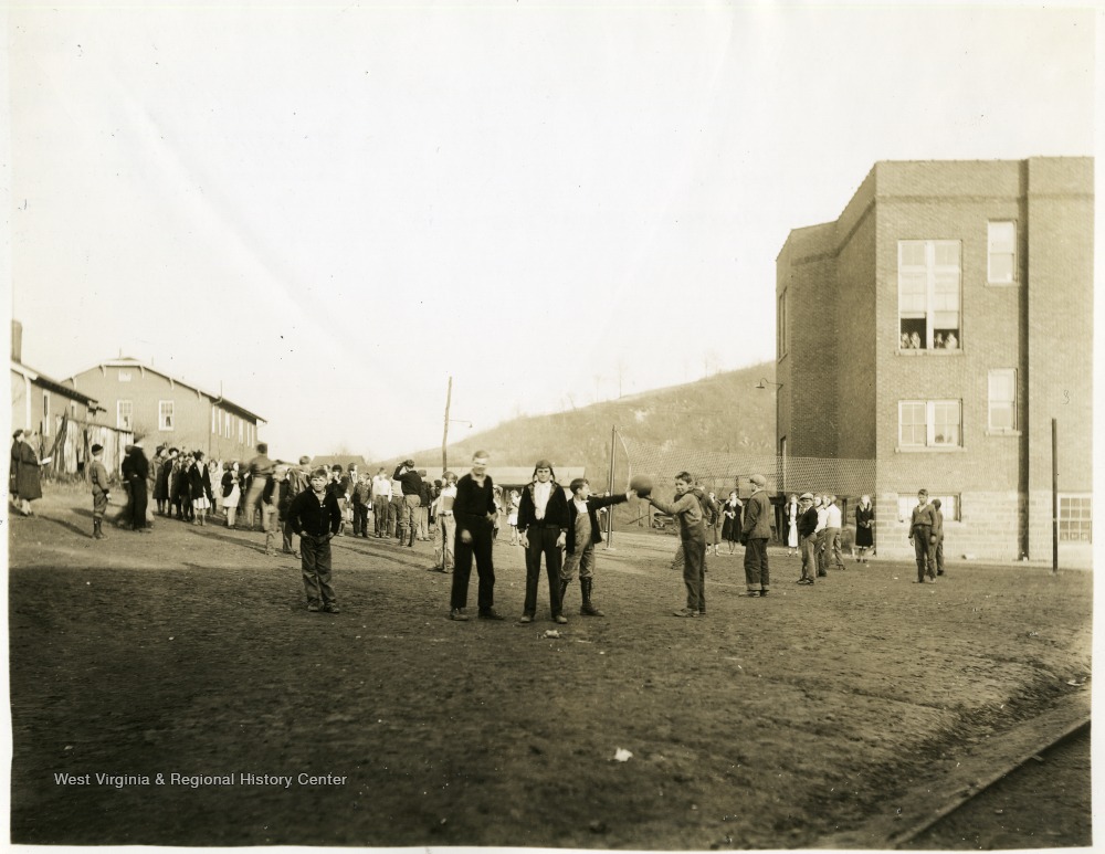 Children Participating in a WV Relief Administration Recreation Project