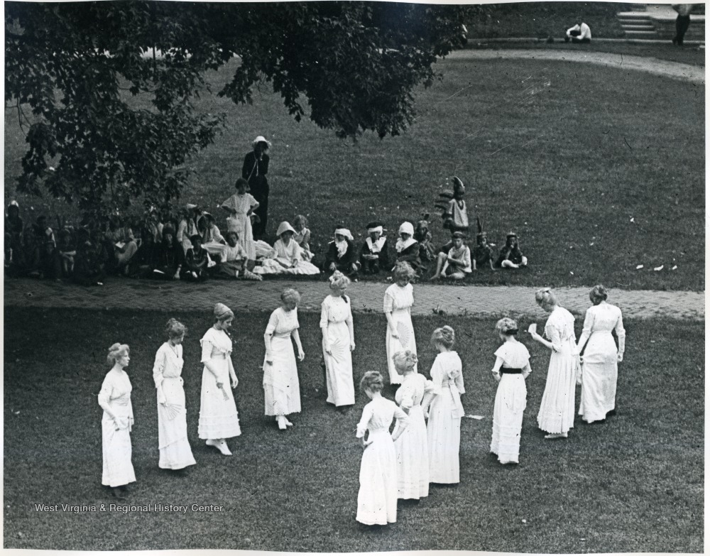 Pageant In Woodburn Circle, West Virginia University - West Virginia 