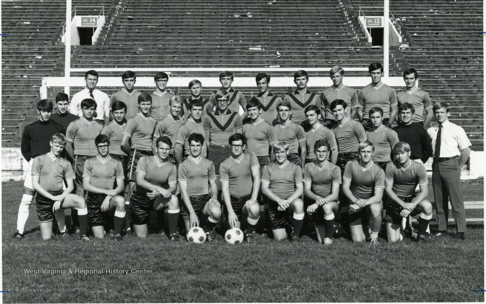 WVU Soccer Team West Virginia History OnView WVU Libraries
