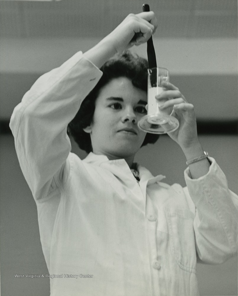 Pharmacy Student in Laboratory, West Virginia University West