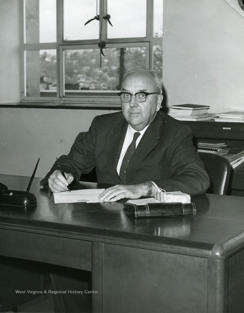 Charles T. Holland, Dean of School of Mines, West Virginia University ...