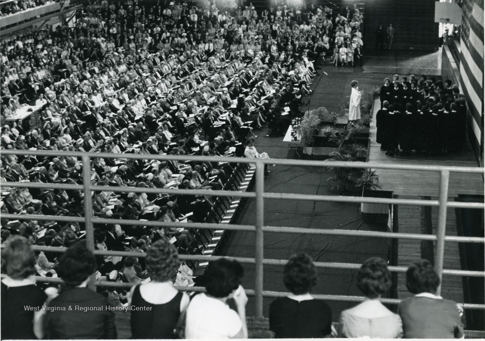 Mothers Day Sing At The Field House West Virginia University West Virginia History Onview