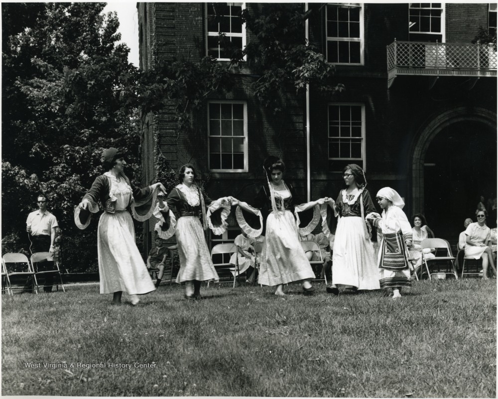 Dance Group at the Grecian Festival , West Virginia University West