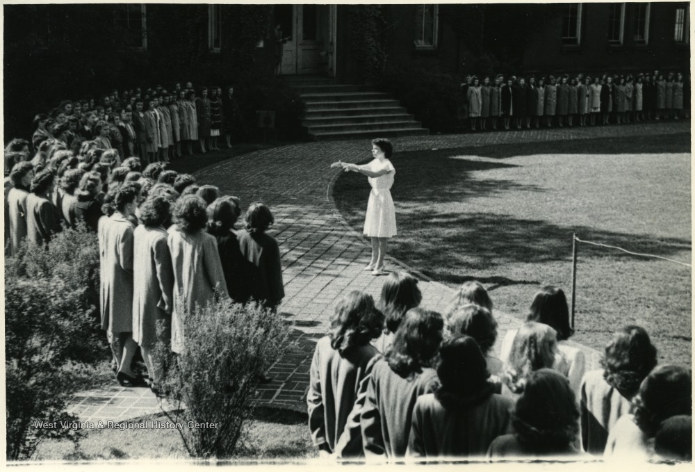 Sorority Sing West Virginia University West Virginia History Onview Wvu Libraries