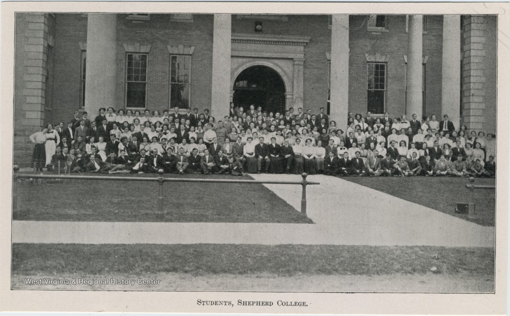 Student Body, Shepherd College, Shepherdstown, W.Va. - West Virginia ...