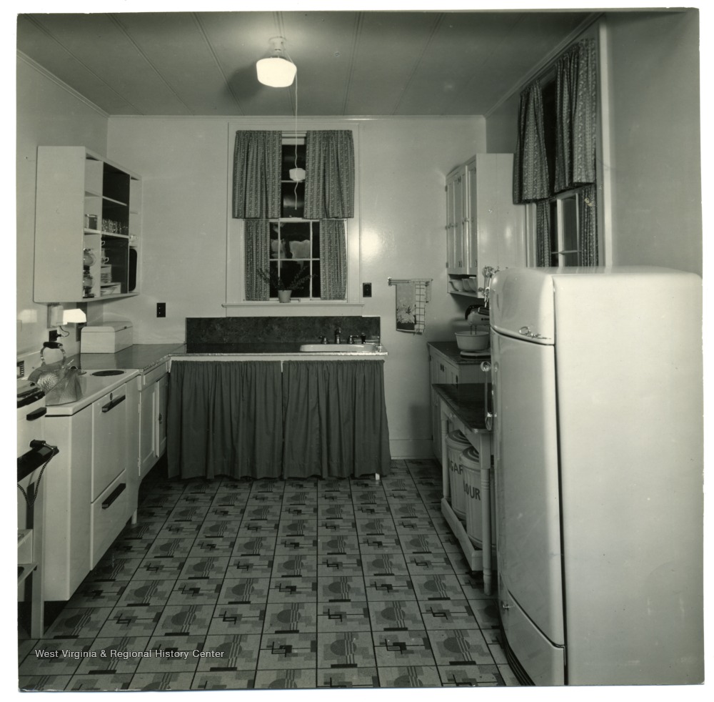 4H Exhibit of a Modern Kitchen West Virginia History OnView WVU