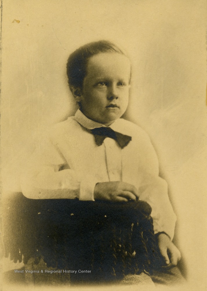 John W. Davis at 7 Years Old - West Virginia History OnView | WVU Libraries