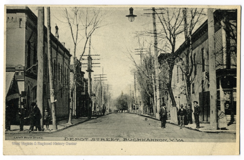 Depot Street, Buckhannon, W. Va. West Virginia History OnView WVU