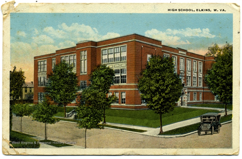 High School, Elkins, W. Va. West Virginia History OnView WVU Libraries