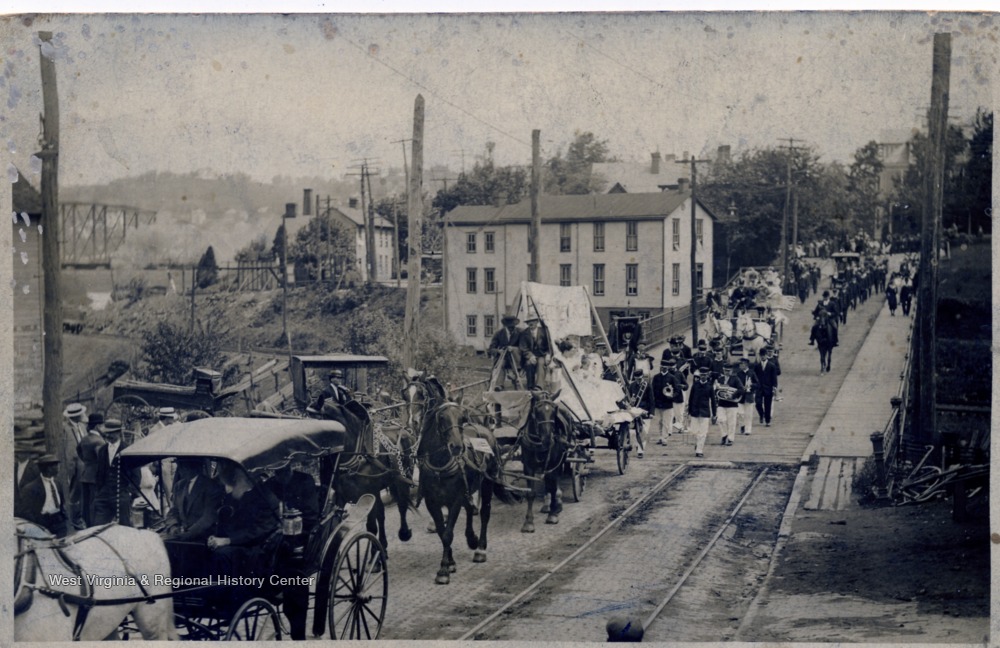 Parade in W. Va. West Virginia History OnView WVU Libraries