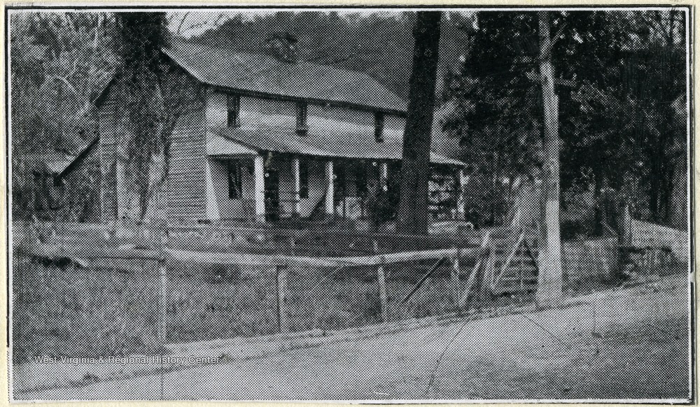 HalfWay House at Ansted, W. Va. West Virginia History OnView WVU