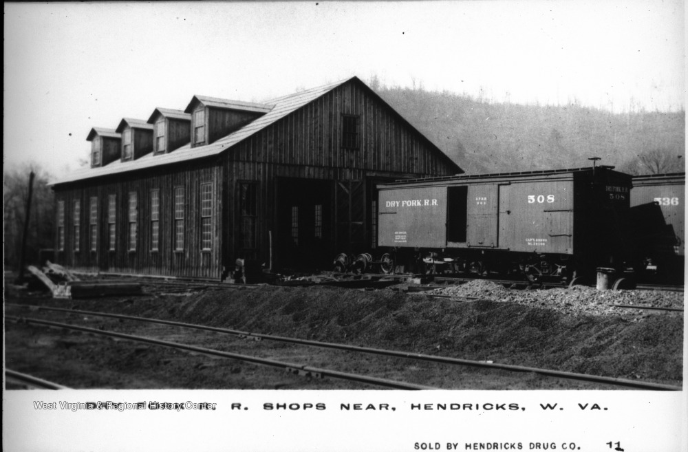 Dry Fork Railroad Shop, Hendricks, W. Va. - West Virginia History ...