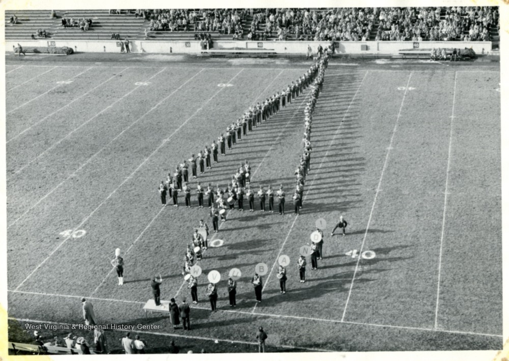 WVU Marching Band Halftime Show, W. Va. West Virginia