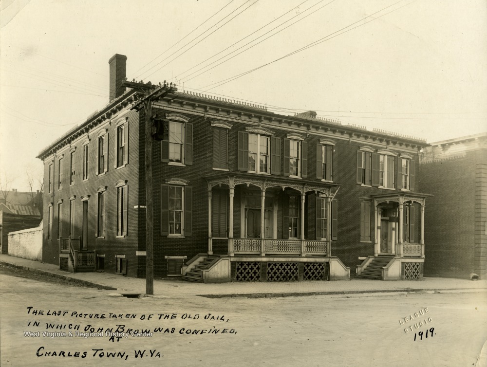 Old Jail In Charles Town W Va West Virginia History Onview Wvu