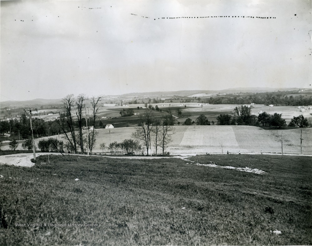 Panoramic View of Arthurdale, W. Va - West Virginia History OnView ...