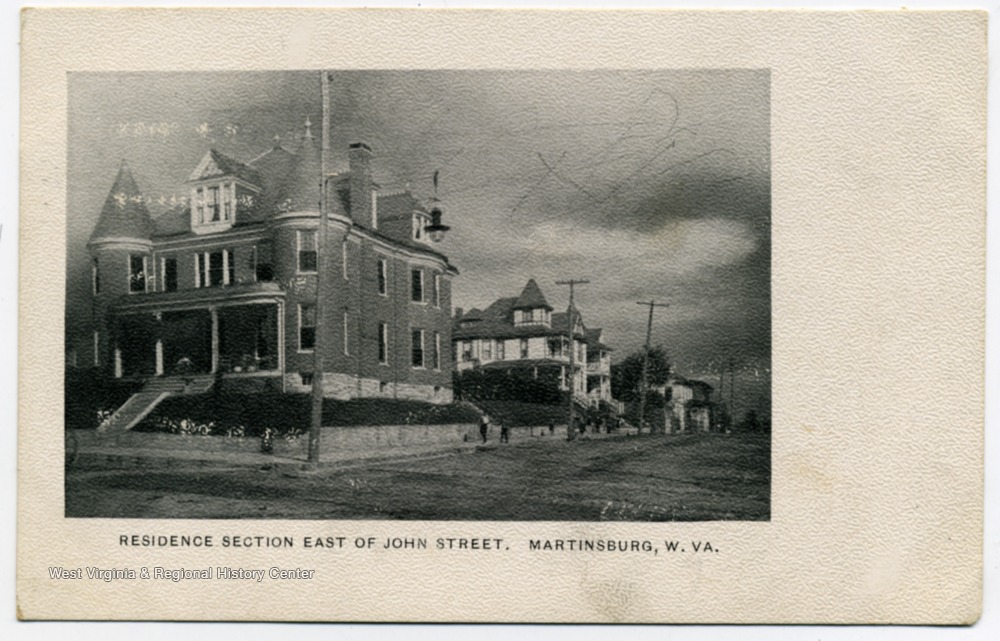 Residence Section East of John Street, Martinsburg, Berkeley County, W