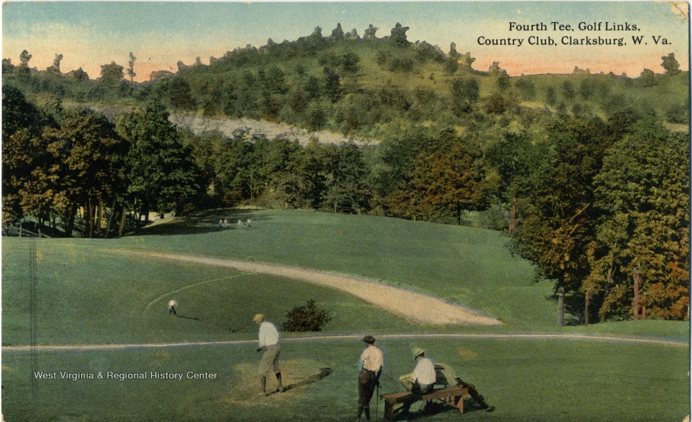 Fourth Tee Golf Links Country Club, Clarksburg, W. Va. West Virginia